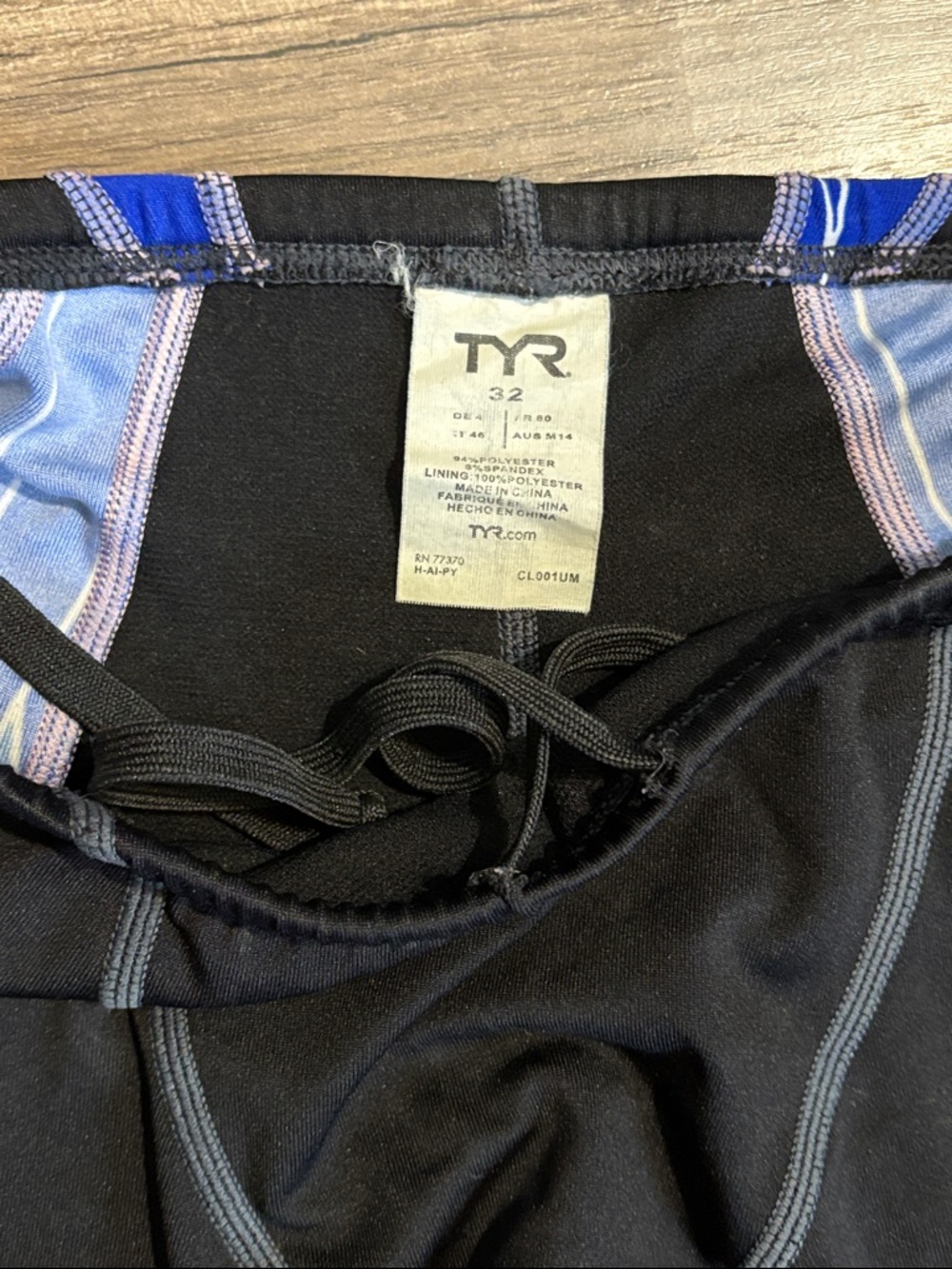 3 Swim Jammers Size 32 TYR & Nike Lot/Bundle - Picture 6 of 9